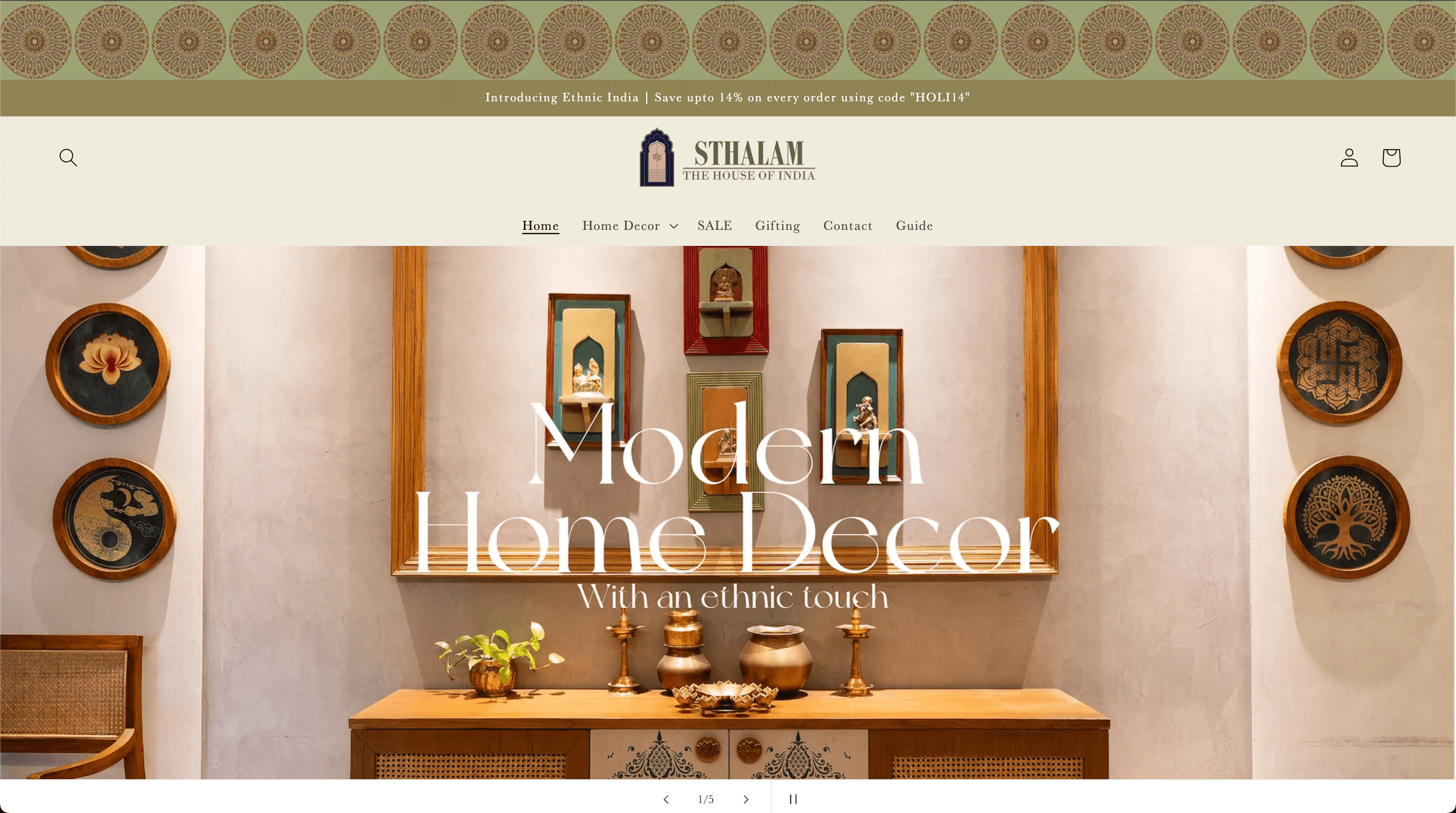 Sthalam products showcase