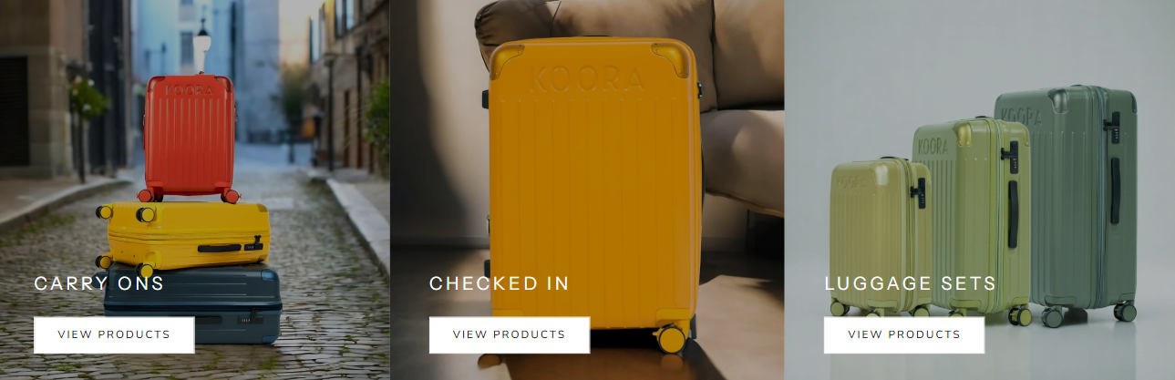 KOORA website and campaign overview